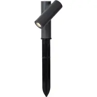 Lucide Tatum LED-bakkepigglampe med svingbar lyskaster