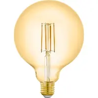 Eglo CONNECT-Z E27 LED G125 amber globelampe varmt hvitt lys