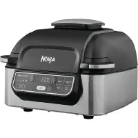 Ninja AG301EU varmluftfrityrkoker sort/sølv