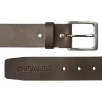 Chevalier Halton Leather Belt Men Leather Brown 85