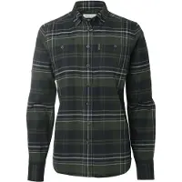 Chevalier Heron Flannel Shirt Women October Green Checked 34W