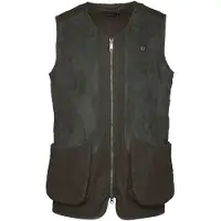 Chevalier Vintage Dogsport Vest Men Leather Brown XS