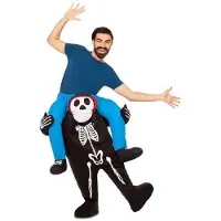 MOM Rideoppblåsbar Skjelettdrakt