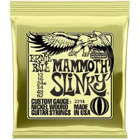 Ernie Ball Mammoth Slinky 2214 Nickel Guitar Strings Set 12-62
