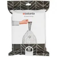 Brabantia Perfectfit Søppelpose 60l 40 Enheter