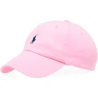 Ralph Lauren for man. 710548524008 Pink cotton chinese cloth cap (OSFA), Casual, Sport