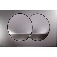 Geberit Delta20 betjeningsplade, blank forkr