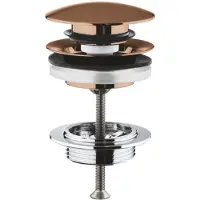 GROHE push-open waste set brushed warm sunset