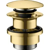 Hansgrohe HG Push-open bundventil 5/4'' - poleret guld-optik
