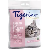 Tigerino Økonomipakke: Premium kattesand 2 x 12 kg - Hvit rose