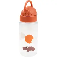 Done by Deer Drikkeflaske m. Sugerør - 350 ml - Happy Clouds - - OneSize - Drikkeflaske