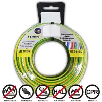 EDM Fleksibel Kabelrull 4 Mm 20 M