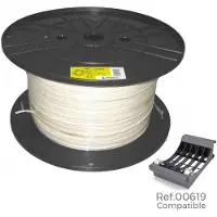 EDM Tubular Rull Med Flerlederkabel 2x1.5 Mm 300 M