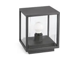 Faro Kubeformet Nala sokkellampe i mørkegrått