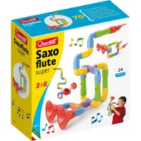 Quercetti Saksofon - Bygg deg selv - 24 Deler - 04172 - - OneSize - Musikkinstrumenter