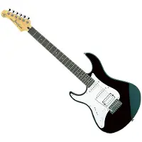 Yamaha Pacifica 112J elektrisk gitar for venstrehendte (svart)