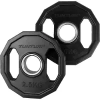 Tunturi Rubber 2.5kg Vektløftingsskive 2 Enheter