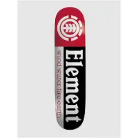 Element Section Black Shape 9 7.75" Skateboard Deck svart