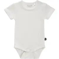 Minymo Body k/e - Bambus - Hvit - - 1½ år (86) - Kortermet body