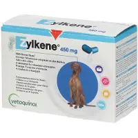 Vetoquinol Zylkene Kapsler 450 mg Hund > 30 kg - 100 stk