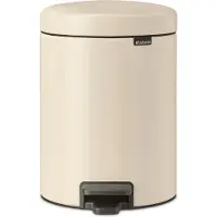 Brabantia NewIcon, 5 l, Rund, Beige, Pedal, Belgia, 20,5 cm