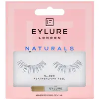 Eylure EYLURE_Naturalite Strip Eyelashes Naturals artificial eyelashes with glue natural effect 020
