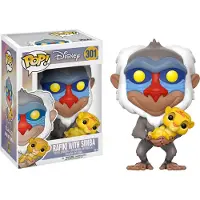 Funko POP! Disney Figur Løvenes Konge Rafiki Med Simba