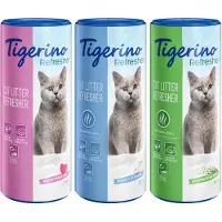 Tigerino Refresher Natural Deodorant for kattesand - Bommullsblomstduft 2 x 700 g