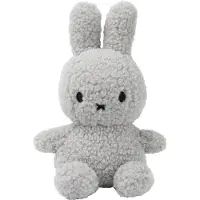 Bon Ton Toys Kosedyr - 23 cm - Miffy ECO Teddy - Light Grey - - OneSize - Kosedyr