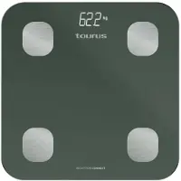 Taurus 990559000, Elektronisk personvekt, 100 g, Sort, kg, lb, ST, firkant, Herdet glass