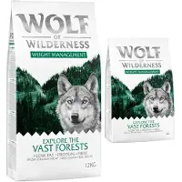 Wolf of Wilderness "Explore The Vast Forests" Weight Management - kornfri - 12 kg