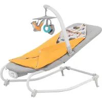 Kinderkraft gultukas FELIO 2, forest Geltonas, KBFELI20YEL0000