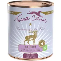 Terra canis Senior kornfritt 6 x 800 g - Vilt med tomat, eple og helseurter