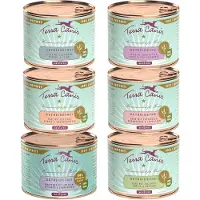 Terra canis Kornfri Miks12 x 200g - Blanding, 6 Sorter