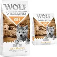 Wolf of Wilderness Junior "Soft - Wide Acres" - Kylling - 12 kg