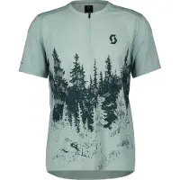 SCOTT Trail Flow Zip Kortskjortet Enduro-sykkeltrøye