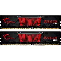 G.Skill AEGIS - DDR4 - sett - 32 GB: 2 x 16 GB - DIMM 288-pin - 2400 MHz / PC4-19200 - CL17 - 1.2 V - ikke-bufret - ikke-ECC