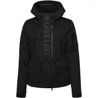 Superdry for woman. W5011154A Ultimate SD-Wind Microfibre Windbreaker Jacket Ultimate Black (S), Casual, Polyester