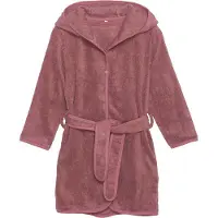 Pippi Baby Badekåpe - Gammel Rose m. Katt - - 110/116 - Badekåpe