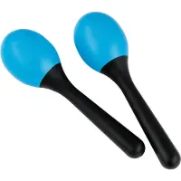 Nino Percussion by Meinl 6" Egg Maracas Pair Sky Blue