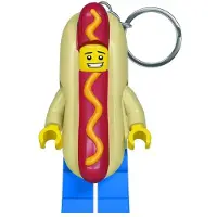 LEGO LED Nøkkelring med pølsemannfigur og lys 5005705