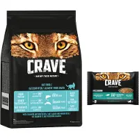 Crave Cat Adult Salmon & Whitefish - 2 x 7 kg