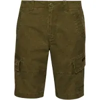 Superdry for man. M7110300A Organic cotton cargo shorts Core green (30), Casual, Sustainable