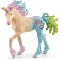 Schleich Bayala Bayala - Marshmellow enhjørning FøL - H: 8,4 cm 70724 - - OneSize - Lekedyr