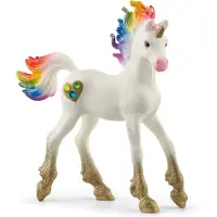 Schleich Bayala - Regnbue enhjørning FøL - H: 9,4 cm 70727 - - OneSize - Lekedyr