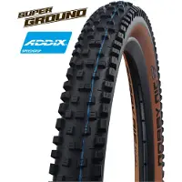 Schwalbe Nobby Nic, 29, MTB, Slangeløst, Sammenleggbare, Alle formål, Sort, Bronse
