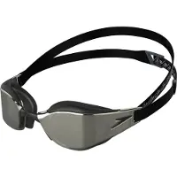 Speedo Fastskin Hyper Elite Mirror, Unisex, En Størrelse, Sort, Speil, Sort, Voksen