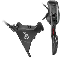 Campagnolo Super Record Hydraulic Eps 160 Mm Venstre Bremsehendel Med Girskifter