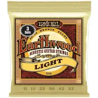 Ernie Ball 3004 Earthwood Light (3 Set Pack) 11-52