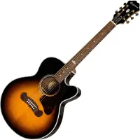 Epiphone EJ-200SCE Coupe Electro Acoustic Vintage Sunburst
